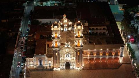 La Basílica de Ocotlán resplandece con nueva iluminación arquitectónica imagen 11