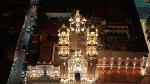 La Basílica de Ocotlán resplandece con nueva iluminación arquitectónica imagen 8
