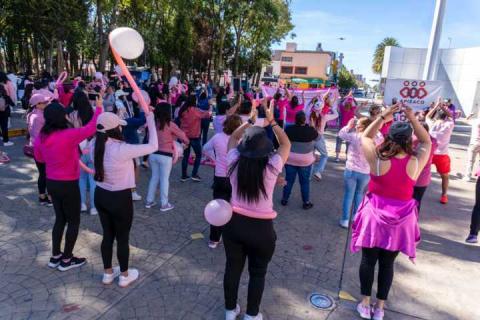 El Alcalde Javier Rivera y la Cuarta Regidora Adriana Ramírez promueven la lucha contra el Cáncer de Mama imagen 4
