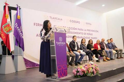 Autoridades estatales y municipales firman plan de acción para la prevención, atención y seguimiento del embarazo infantil imagen 8