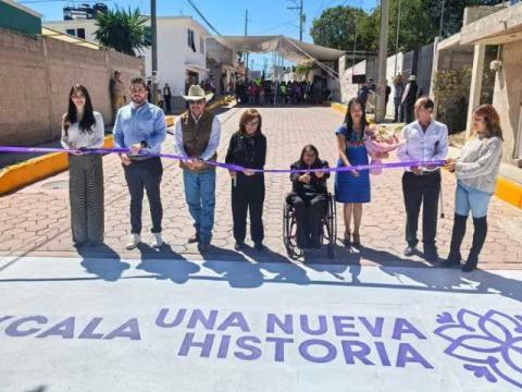Entrega Gobernadora Obra en Yauhquemehcan imagen 4