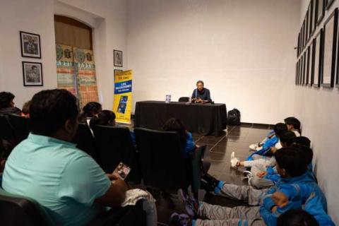 Continua el ciclo de conferencias “Conoce Huamantla” con la presentación del libro “Los Matachines” imagen 6