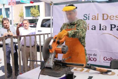 Ponen en marcha en Apizaco el programa del gobierno de méxico “Sí Al Desarme, Sí A La Paz” imagen 9