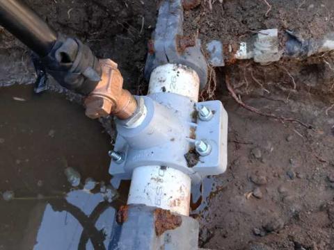 Mantenimiento permanente de la red de agua en Huamantla