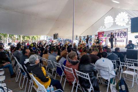 Así se vivió las festividades de Día de Muertos “Tlamanalli” imagen 2
