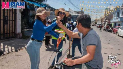 El programa de bacheo impulsado por la diputada Miriam Martínez llegó al corazón del sur tlaxcalteca imagen 1