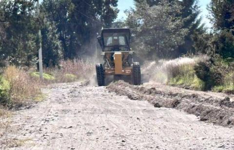 Inician preparativos para feria de Xaltelulco en SPM; Ayuntamiento realiza rastreo de camino imagen 3