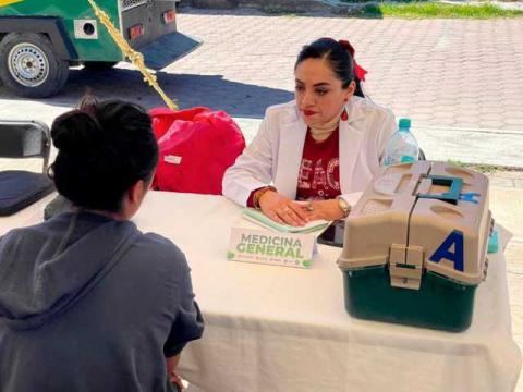 Caravana de Salud llega con éxito a la comunidad de General Francisco Villa imagen 4