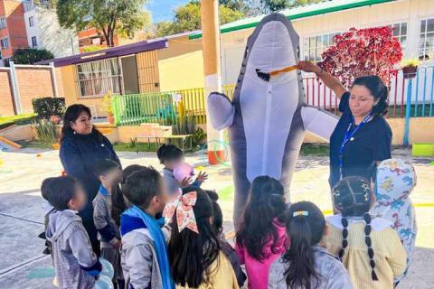 Promueve Ayuntamiento de Tlaxcala la salud bucal en las infancias de Acuitlapilco con actividades lúdicas imagen 3