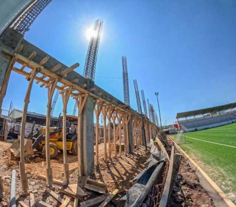 Avanza construcción del Complejo Deportivo de Chiautempan: Blanca Angulo imagen 3