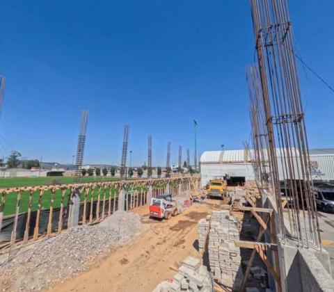 Avanza construcción del Complejo Deportivo de Chiautempan: Blanca Angulo imagen 1