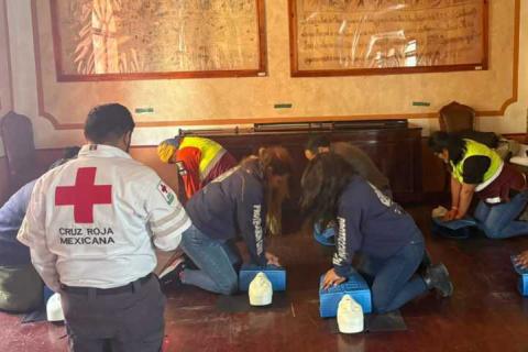 Capacita Ayuntamiento de Tlaxcala a personal de protección civil para fortalecer la respuesta ante emergencias imagen 1