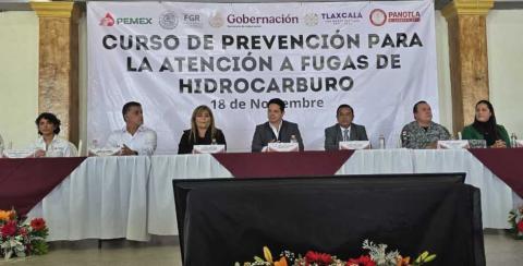 Panotla fue sede del Curso Estatal de Prevención y Atención a Fugas de Hidrocarburo imagen 3