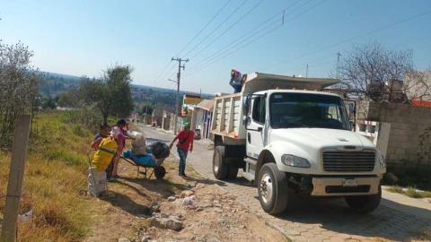 Regularizan servicio de recolección de basura en Amaxac de Guerrero imagen 3