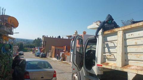 Regularizan servicio de recolección de basura en Amaxac de Guerrero imagen 2