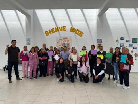 Impulsa gobierno de Sergio Lara cuidado de la salud mental de adultos mayores en Papalotla imagen 1