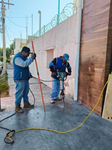 CAPAMH realiza acciones de mantenimiento para mejorar el servicio de agua en Huamantla