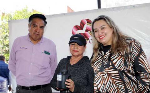 Entregan en Chiautempan tinacos Rotoplas a más de 100 familias imagen 2