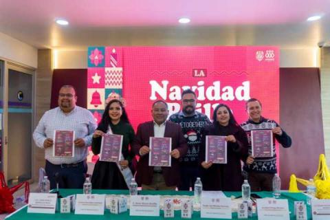Presentan el programa oficial “La Navidad Brilla en Apizaco” imagen 2