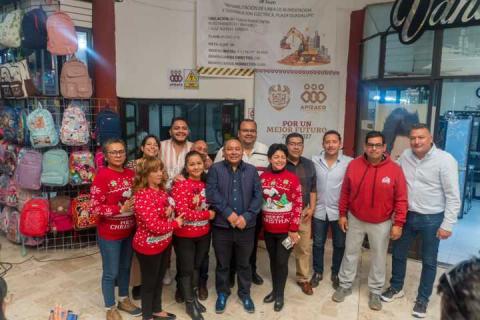 Javier Rivera rehabilita la red eléctrica de la Plaza Guadalupe con una inversión de 1.1 mdp imagen 4