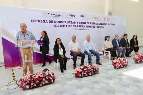 Gobierno del Estado entregó constancias y pago retroactivo a personal beneficiado del sistema de carrera administrativa 2025 imagen 2