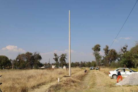 Con ampliación de electrificación, se inició obra en Guadalupe Victoria: Tepetitla imagen 1
