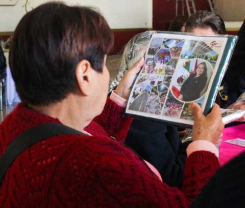 Blanca Angulo Meneses, sostuvo un cálido encuentro con las viudas del patronato Antonio Díaz Varela imagen 2