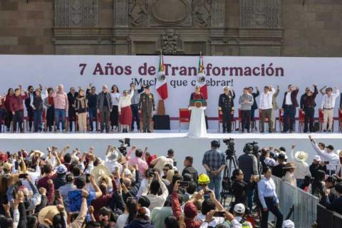 Ana Lilia Rivera participa en los logros de siete años de la Cuarta Transformación imagen 1