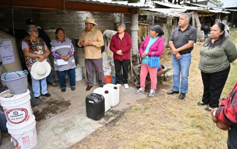 Alcalde de Ixtacuixtla visita Escuela de Campo y promueve la agricultura sustentable