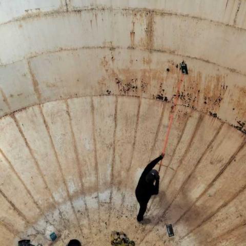 Inician trabajos de rehabilitación en tanque elevado de sección primera en Contla imagen 4