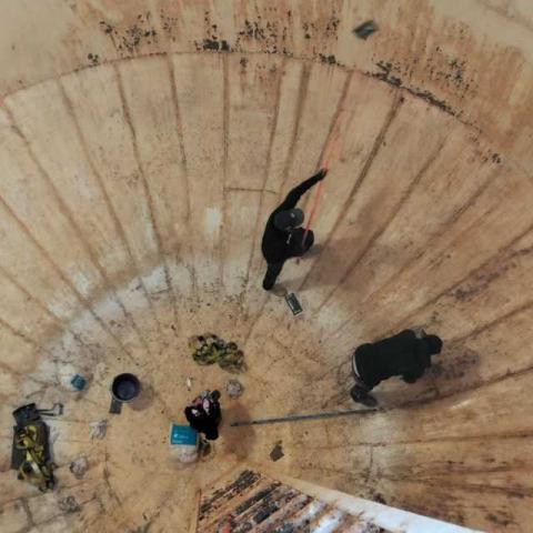 Inician trabajos de rehabilitación en tanque elevado de sección primera en Contla imagen 6