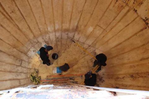 Inician trabajos de rehabilitación en tanque elevado de sección primera en Contla imagen 13