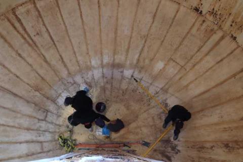 Inician trabajos de rehabilitación en tanque elevado de sección primera en Contla imagen 12