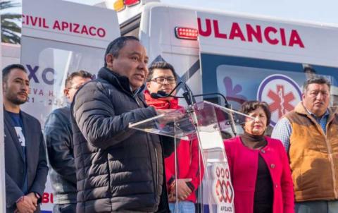 Javier Rivera entrega nueva ambulancia a Protección Civil Municipal imagen 5