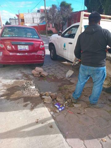 CAPAMH refuerza trabajos de mantenimiento a la red de agua potable en Huamantla imagen 4