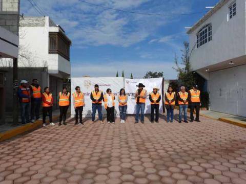 Inaugura Presidente de Yauhquemehcan pavimentación en San Benito imagen 1