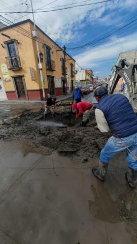 CAPAMH realiza trabajos de atención y mantenimiento a la red de agua potable en Huamantla imagen 5