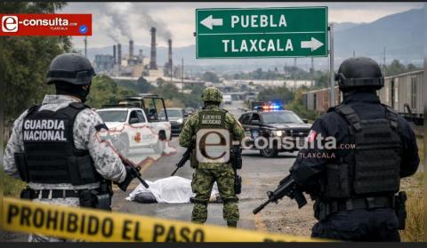 Refuerza Gobierno vigilancia en el sur de Tlaxcala tras hallazgo de cuerpo; culpan a Puebla