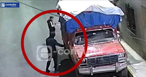 Ratas, identifican a presuntos ladrones tras intento de robo y cristalazos en Chiautempan