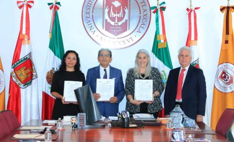 La UATx formaliza nueva alianza con el Instituto Mexicano de Prevención del Delito e Investigación Penitenciaria
