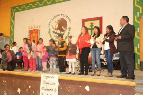 La Orquesta Sinfónica Infantil de Santa Cruz Tlaxcala llego a Xiloxoxtla imagen 1