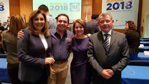 Asisten panistas tlaxcaltecas al encuentro nacional de estructuras