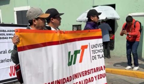 Que corran a Lenin Calva de la UTT: Trabajadores y alumnos están hartos