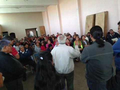 Entre gritos e inconformidades eligen nuevo delegado en El Llanito imagen 3