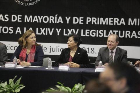 Entrega INE constancias de mayoría de Senadores Electos imagen 1