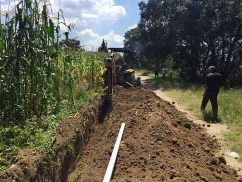 Realiza ampliación de agua potable en Ayometla imagen 4