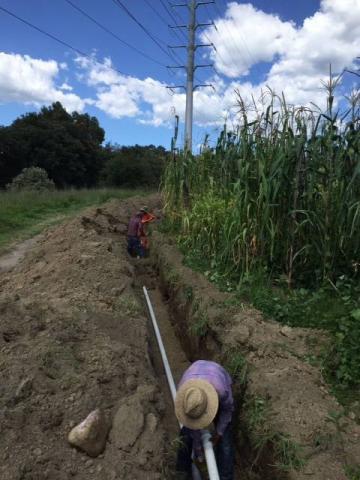 Realiza ampliación de agua potable en Ayometla imagen 2