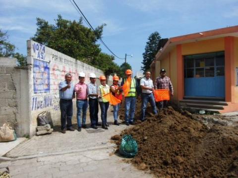 Realiza ampliación de agua potable en Ayometla imagen 1