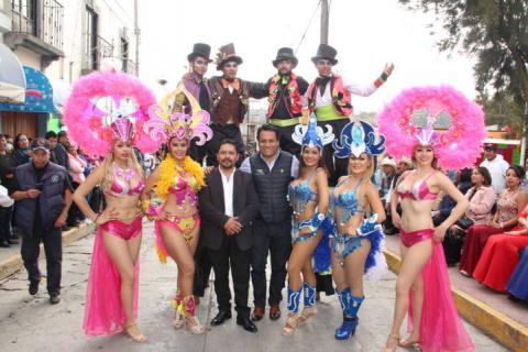 León Garfias inaugura feria Hueyotlipan 2018 Rescatando Nuestra Cultura imagen 4