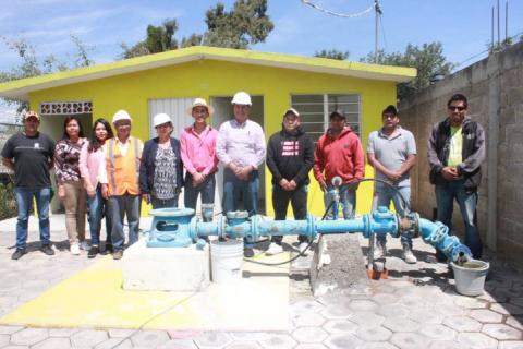 Alcalde mejora la infraestructura hidráulica del pozo de Xochitecatitla imagen 2
